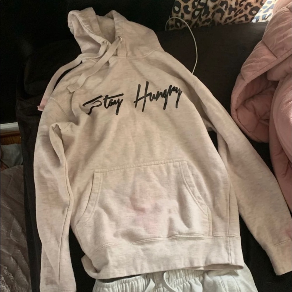Stay hungry hoodie and jogger set